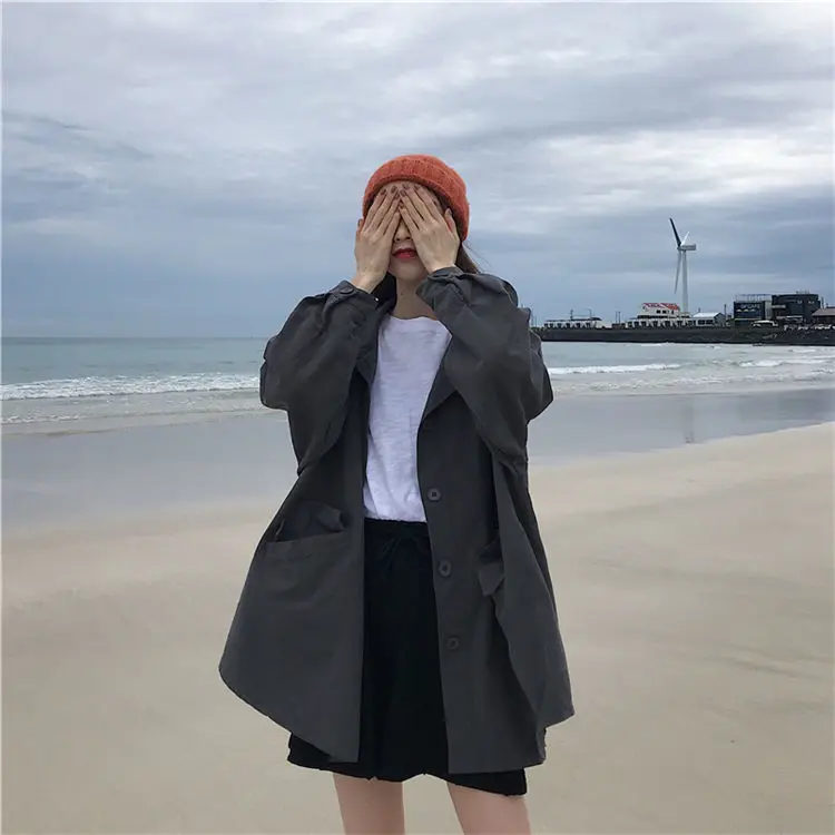

College style coat women's fashion in spring and Autumn