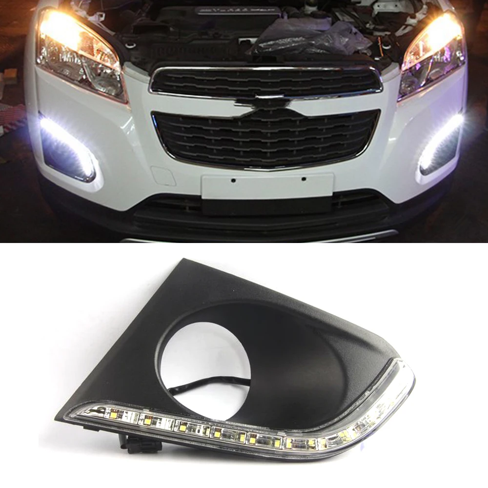 CSCSNL DRL Для Chevrolet Шевроле Тракс 2014 2015 2016 дневные ходовые огни противотуманная фара