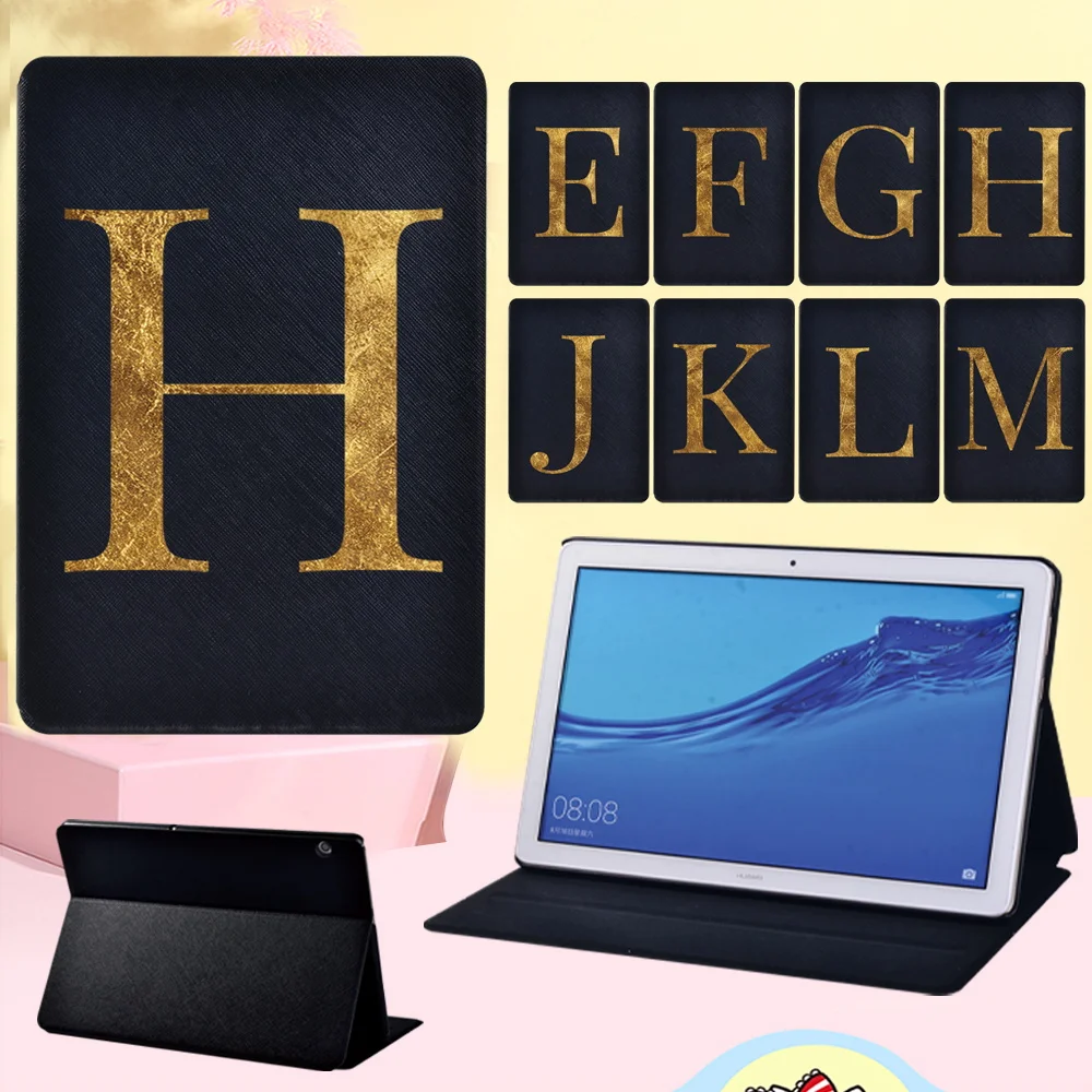 

Case for Samsung Galaxy Tab A7 10.4" T500 T505/Tab A A6 10.1 T580 T585/Tab A 10.1 T510 T515 Anti-fall Letter Series Tablet Case