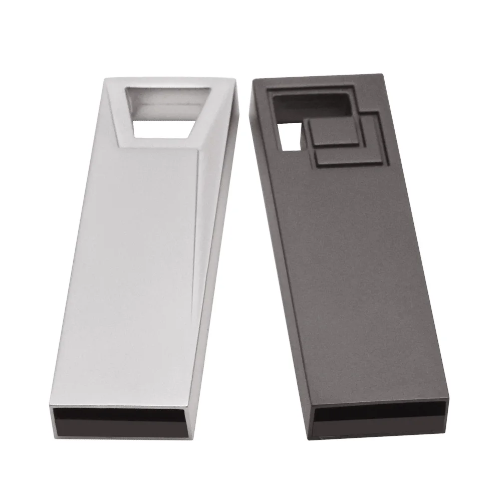 Металлическая usb 2 0 флешка персонализированная 128 Мб Классическая 4 ГБ 8 16