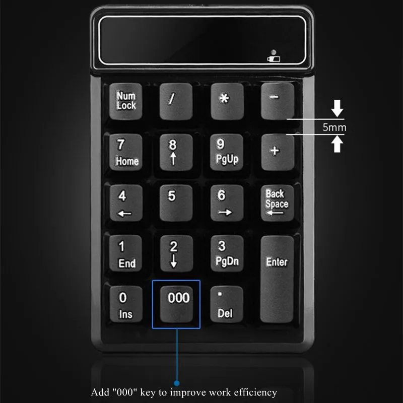 Беспроводная цифровая мини-клавиатура с Bluetooth | Компьютеры и офис