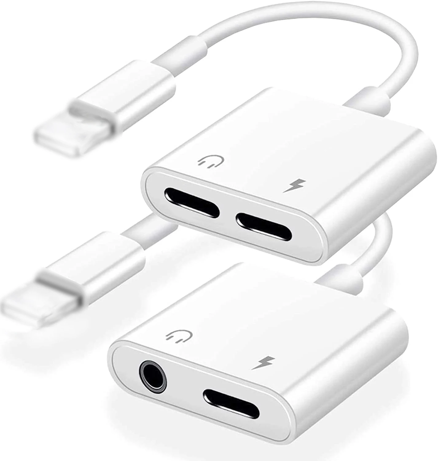 

for iPhone Headphone Adapter Dongle Charger Jack AUX Audio 3.5 mm Lighting with iPhone 12/ 7/7Plus/8/8Plus/X/XS/XR/10/XS 11 MAX