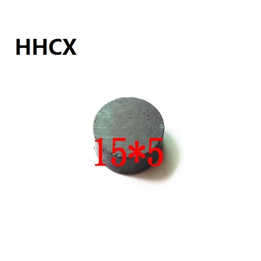 10 шт./лот Y30 диск ферритовый магнит 15*5 постоянный 15 мм x 5 черный круглый для