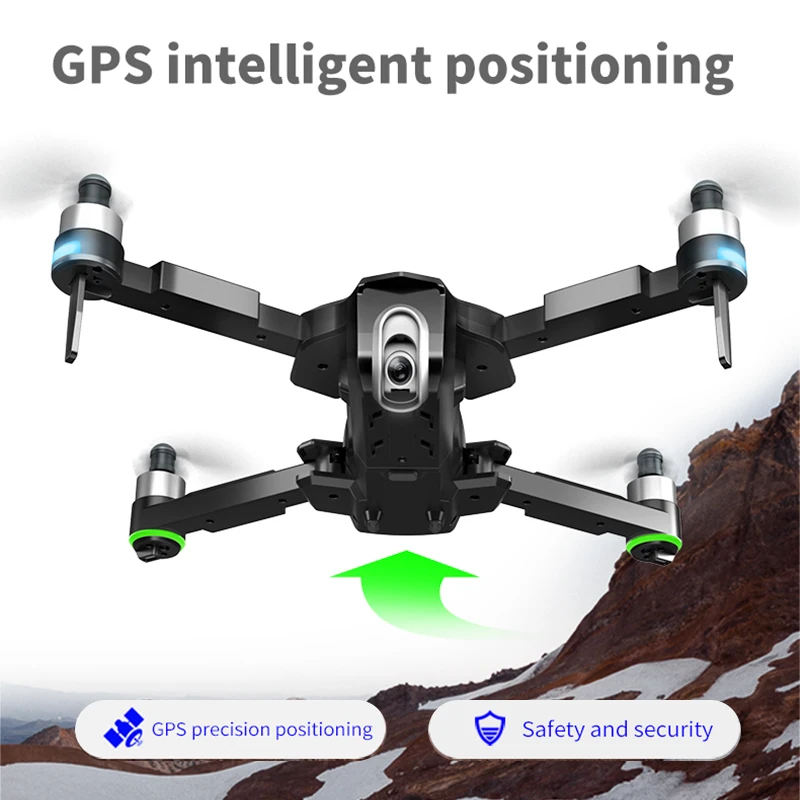 Дрон 4K Профессиональный gps Квадрокоптер с камерой 4K HD бесщеточный Дрон VS F11 PRO ZEN K1 E520