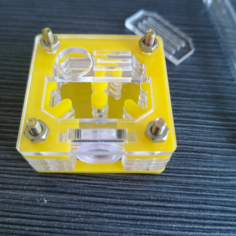 Мини Муравьиное гнездо маленькая колония Кормление с пробиркой плоский муравьи