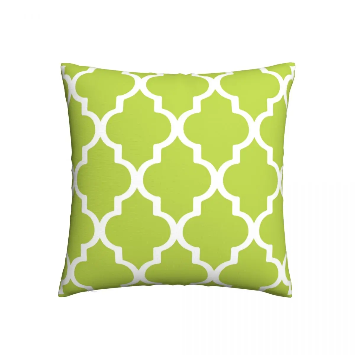 Ярко-розовый уличный квадратный чехол для подушки с рисунком из полиэстера в