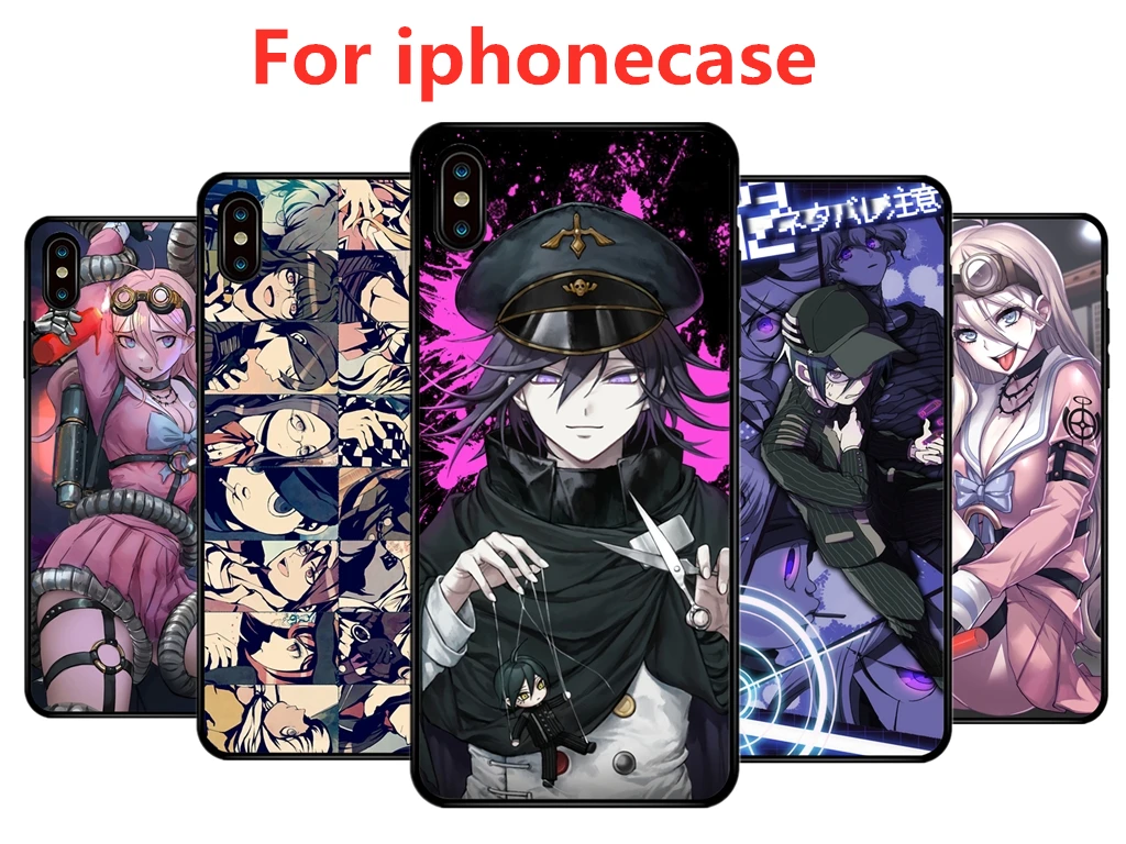 Danganronpa V3 Killing Harmony мягкий чехол для телефона Iphone X XR XS MAX 6 7 8 Plus 11 Pro MAX|Рисование и