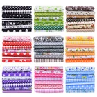 7 шт., 25x25 см, хлопковая ткань с принтом, ткань для шитья, стеганые ткани для лоскутного шитья, аксессуары ручной работы для рукоделия, кукольная одежда