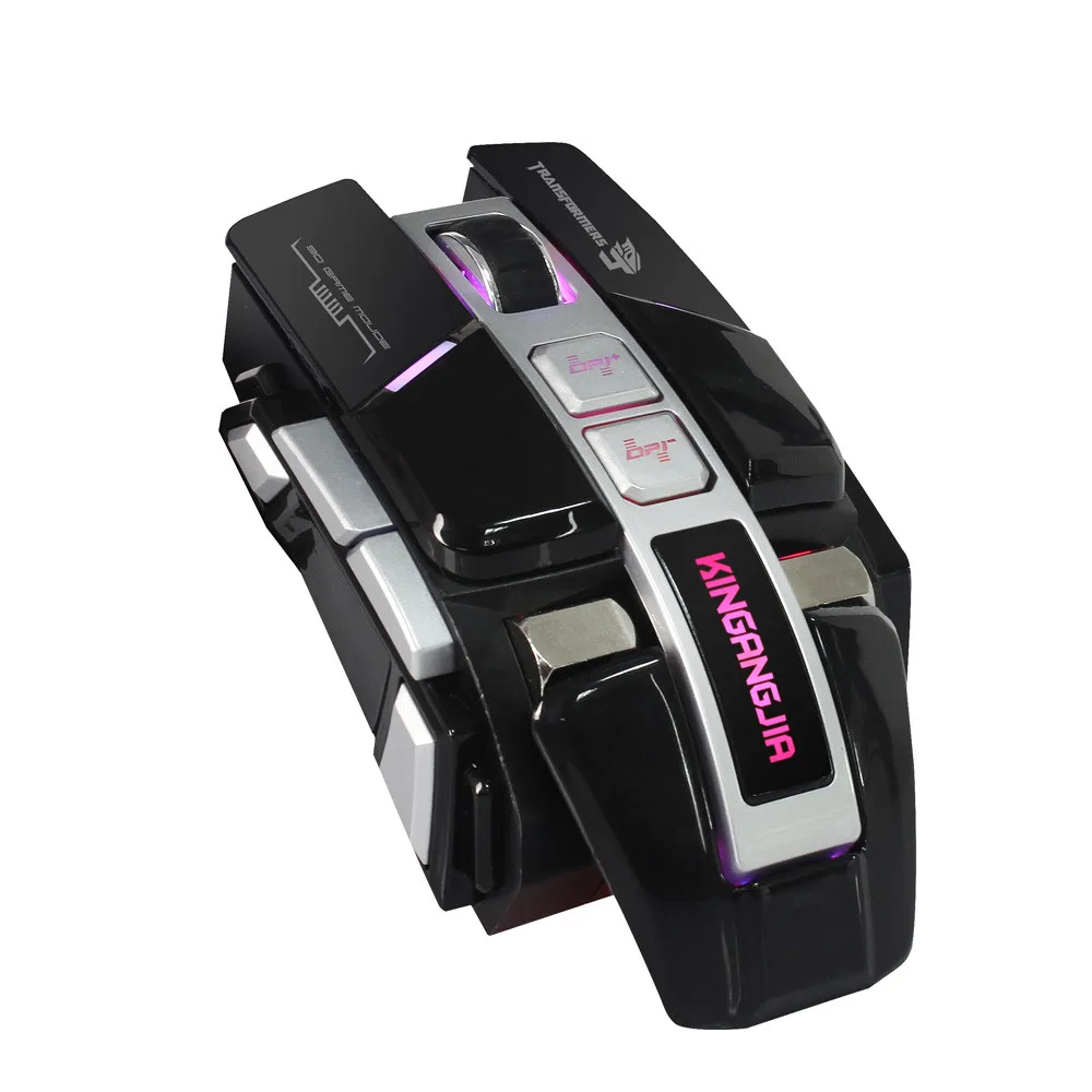 Мышь 3500 DPI 9D светодиодный механический проводная игровая мышь для ПК ноутбука