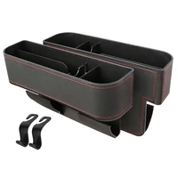 car seat space storage box cup holder mobile phone holder multifunctional auto parts pu seat space car storage bag
