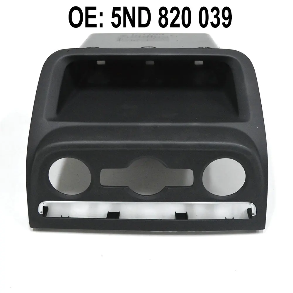 Автомобильная панель кондиционирования воздуха Черная передняя контроля