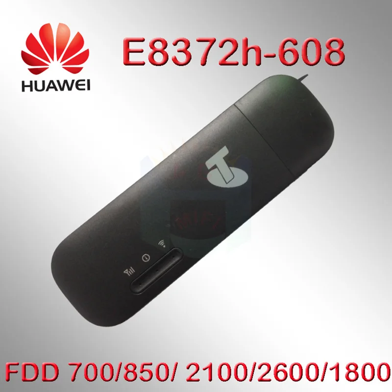 

huawei e8372 608 E8372H-608 4G wifi stick with double TS9 antenna connector wifi adapter with sim card slot 4g dongle