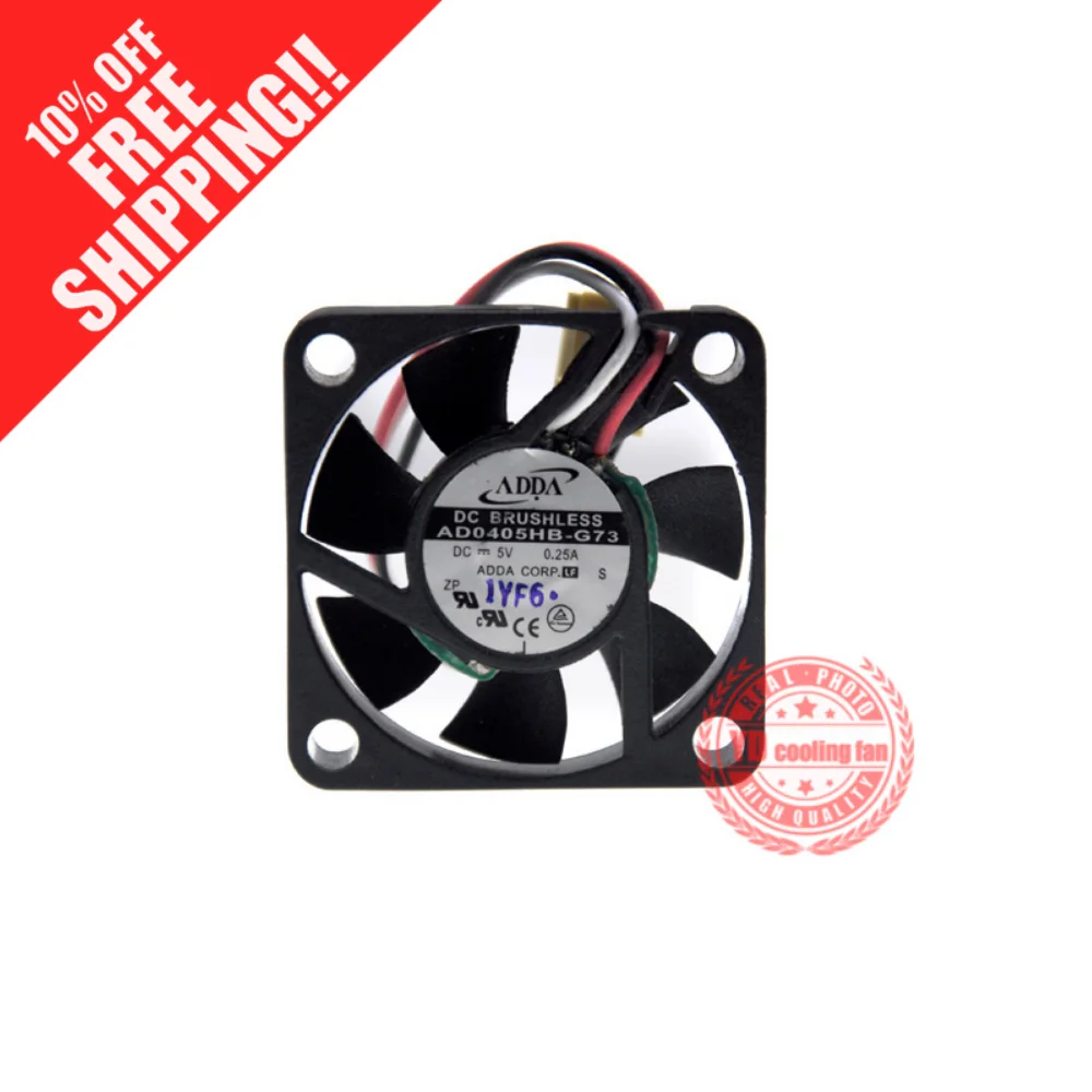 Новый охлаждающий вентилятор ADDA AD0405HB-G73 4010 5 в 4 см