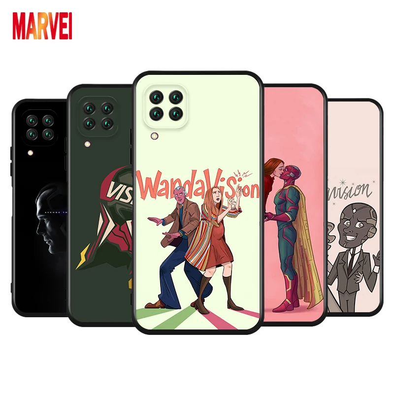 

Cool Marvel Vision Art Silicone Cover for Huawei Nova 8 SE 7i 7 SE 5i 5Z 5E 5 T 6 SE 4 4E 3E 3i 3 2i 2 Lite Pro Phone Case