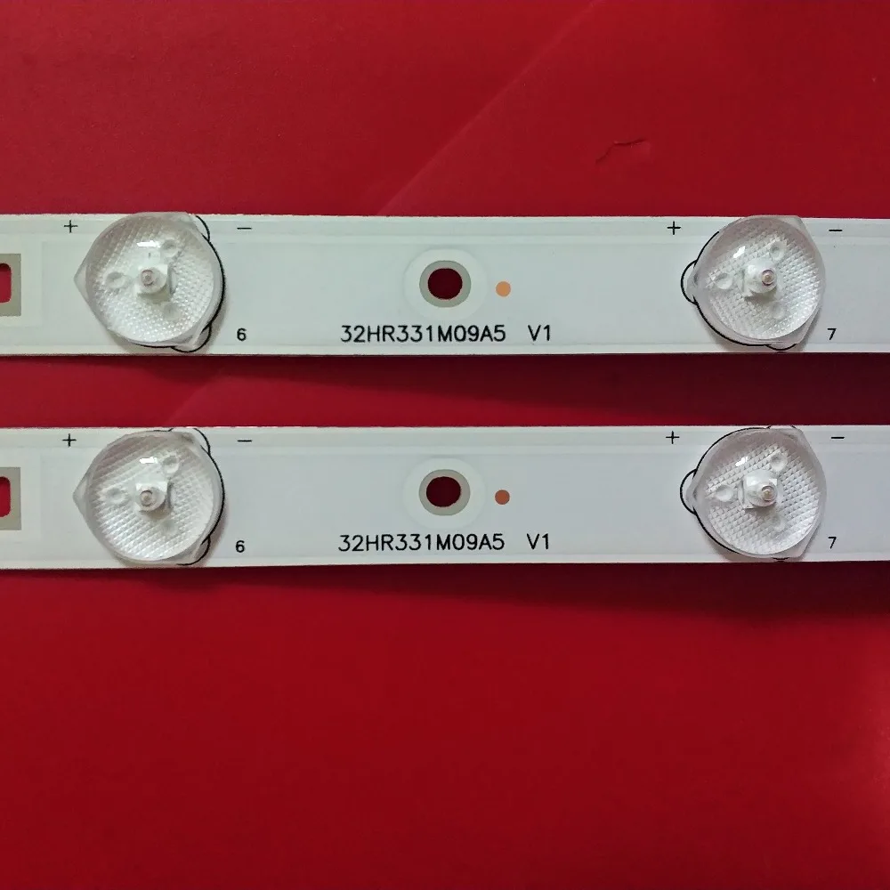 1 комплект = 2 шт. D32TS7202 32HR331M09A5 Led backilght 32HR331M09A5 V1 Светодиодная лента 1 шт. = 580 мм 9Led лампы