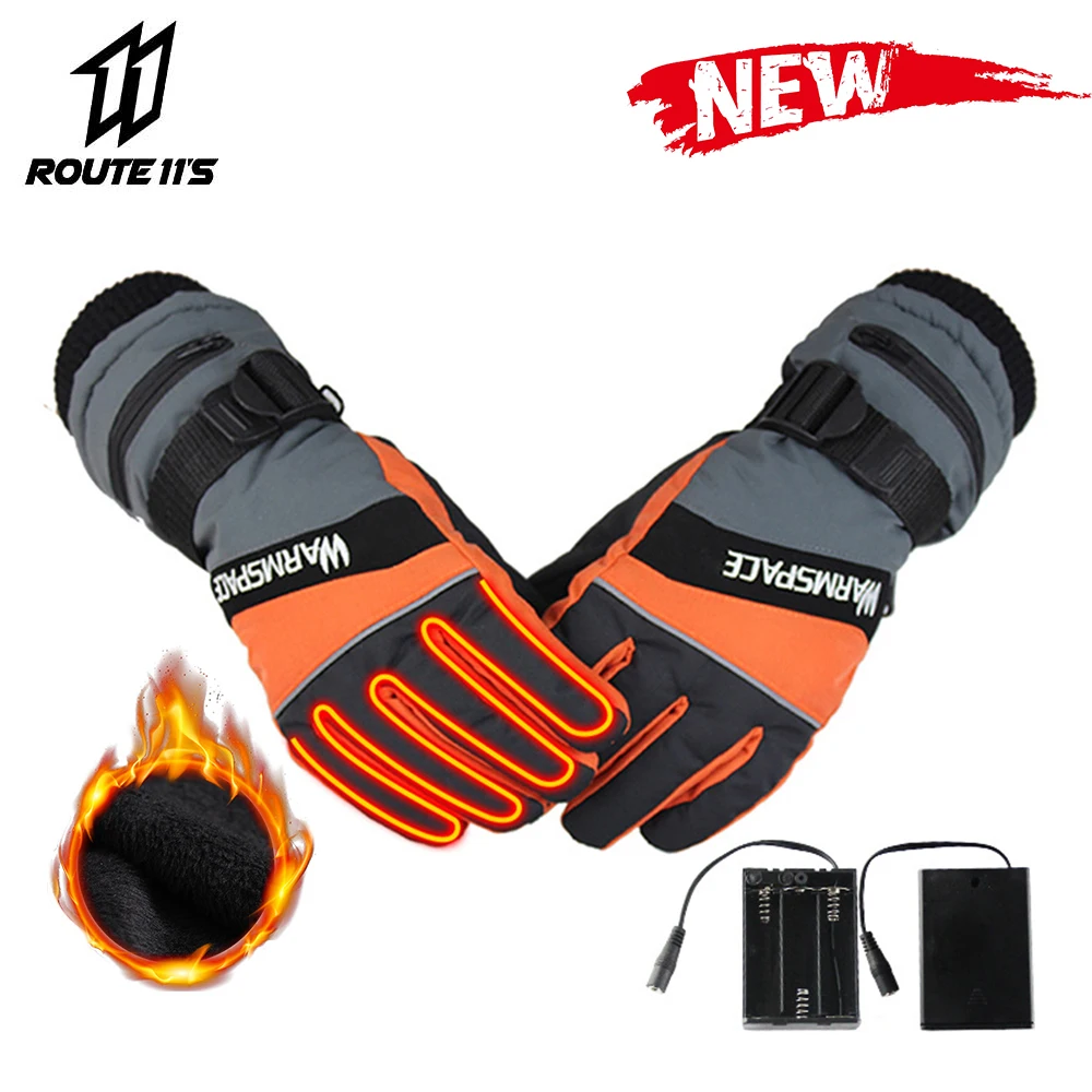 Мотоциклетные Перчатки с питанием от USB зимние мотоциклетные перчатки