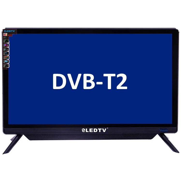 Телевизор Led 17 19 20 22 24 дюйма/ЖК с USB/VGA/HD 12 В t2|Телевизоры| |