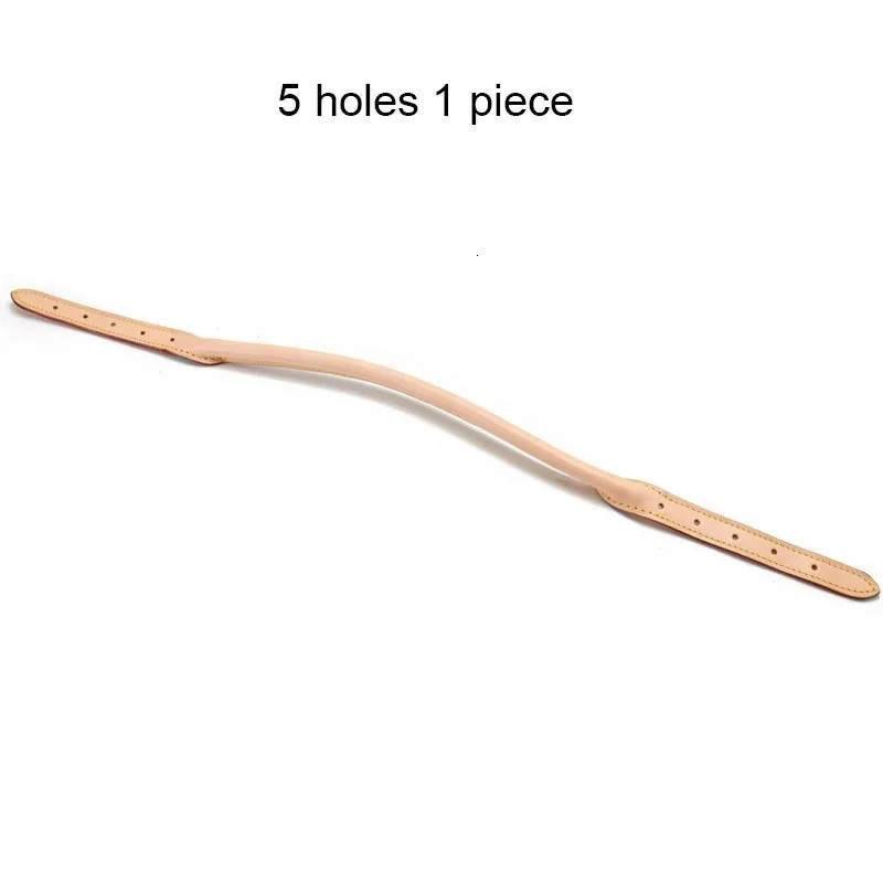 5 holes 66CM 1 piece Брендовая сумка ручка аксессуары Длина 56 см-66 см Натуральная кожа сумка ручка Замена ручная работа Высокое качество сумка аксессуары - Цвет: 5 holes 66CM 1 piece