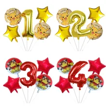 5 шт./лот 30 дюймов номер шар мультфильм Покемон Пикачу фольгированные шары 1 2 3 4 5 6 7 8st дети день рождения игрушки украшения 5 шт./лот 30 дюймов номер шар мультфильм Покемон Пикачу фольгированные шары 1 2 3 4 5 6 7 8st дети день рождения игрушки украшения