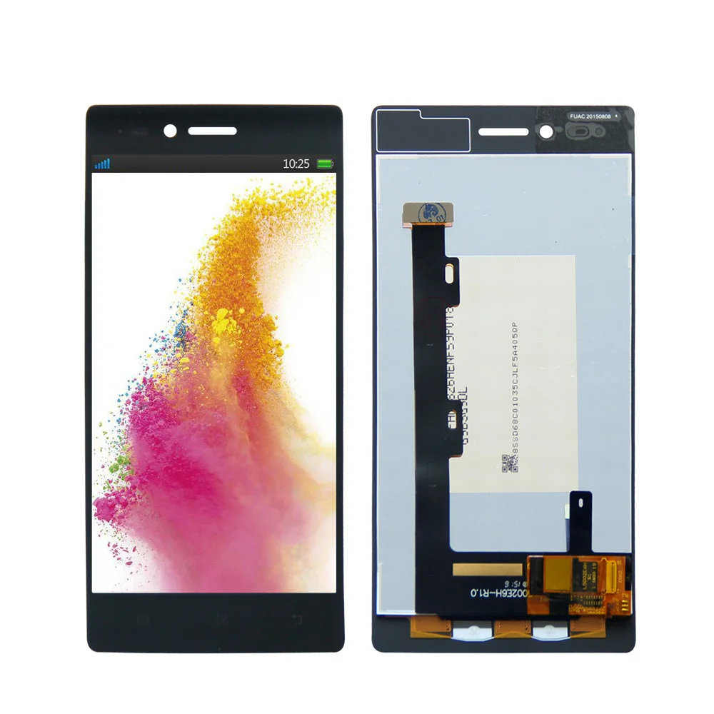 Для Lenovo Vibe Shot z90 Z90-7 Z90-3 сенсорный экран дигитайзер ЖК-дисплей в сборе черный цвет