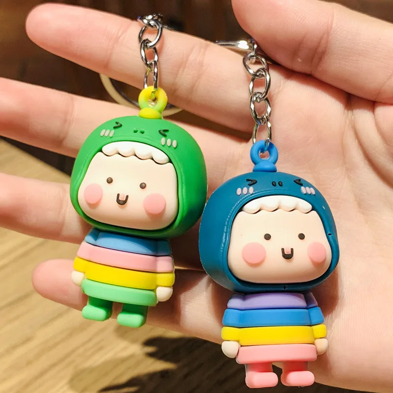 

Colorful Dinosaur Gifts and Jewelry Cute Three-dimensional Cartoon Dolls Cultural and Creative Small Pendants Toys Small Gifts