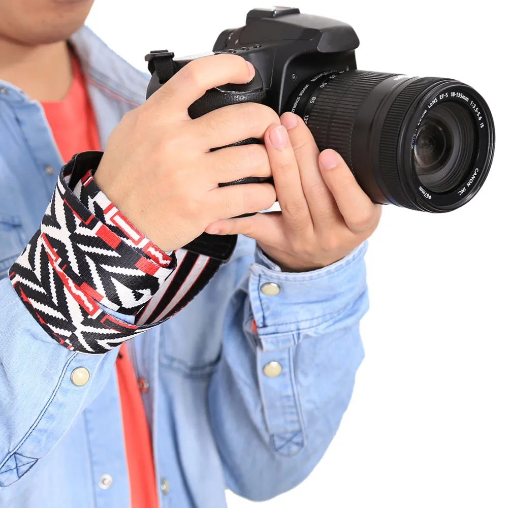 Универсальный наплечный ремень для камеры на шею мягкий DSLR прочный хлопок Nikon Canon