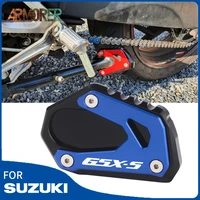 kickstand pad for suzuki gsx s 1000 f gsxs 1000 1000f 2015 2021 motorcycle accessories side stand enlarge extension plate