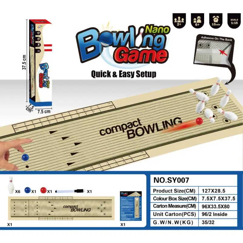 

Боулинг настольная игра игрушка набор настольная игра щипцы для боулинга в помещении для отдыха вечерние интерактивная игрушка Детские ра...