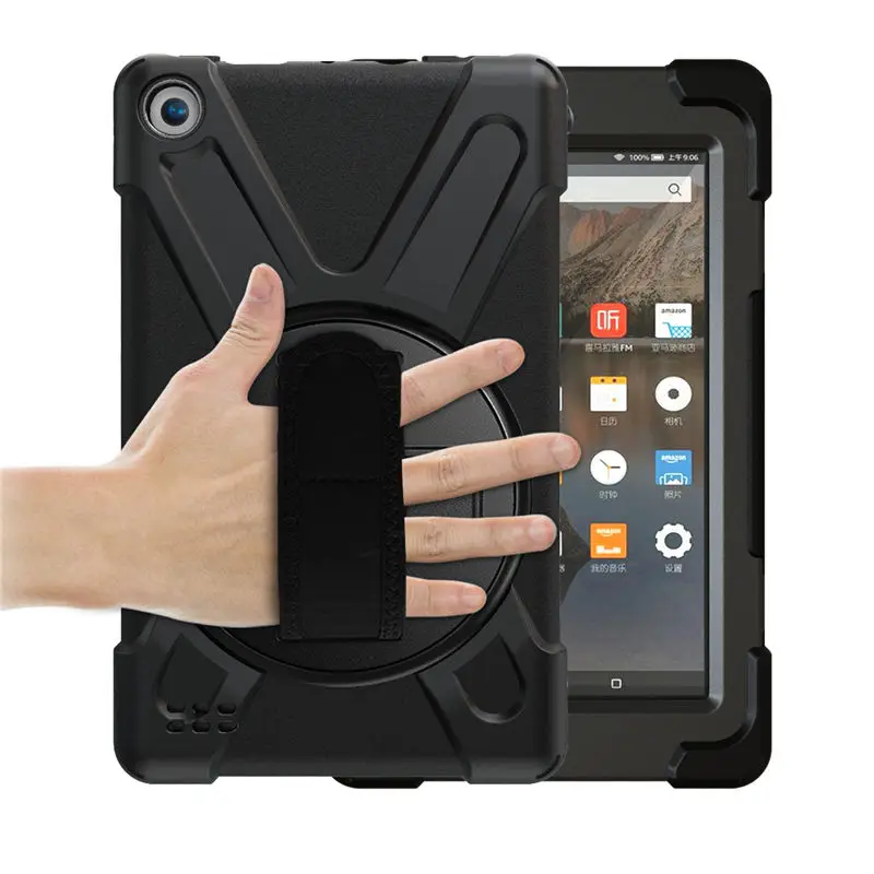 Чехол для Amazon Kindle Fire 7 9th 7th Generation чехол для Fire 7 Funda противоударный сверхмощный с наручными ремнями