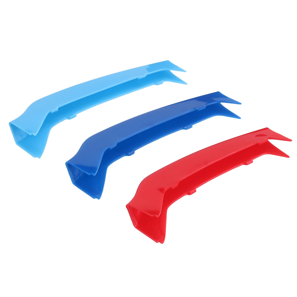 3 шт. Трехцветная Пластиковая передняя Центральная решетка радиатора для BMW 4