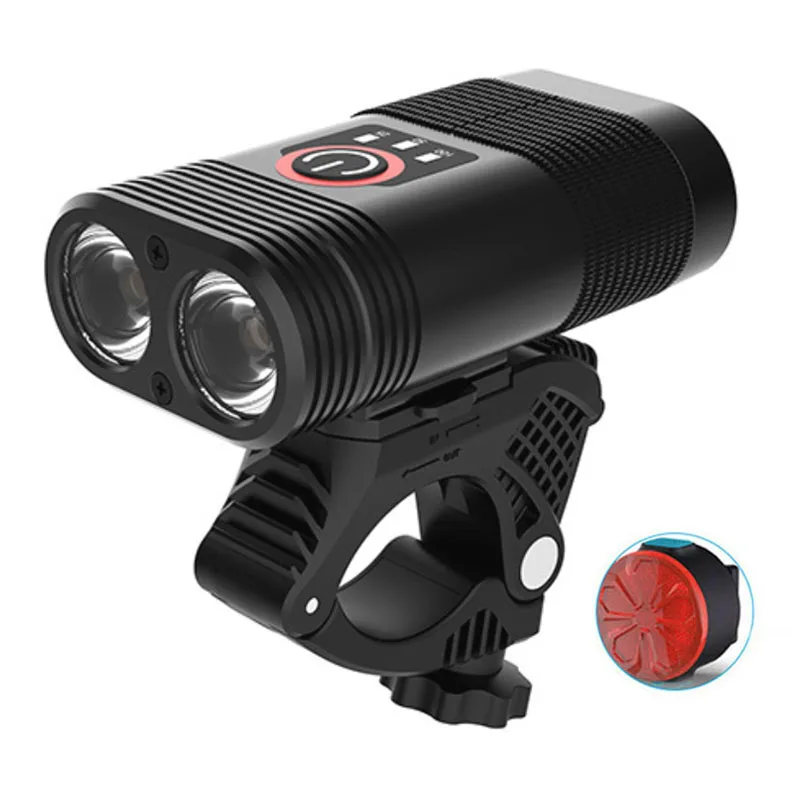 

Bicycle Light USB Charging LED Headlight Waterproof Bike Light Cycling MTB Front Lamp With Built-in battery Optional Rear Light
