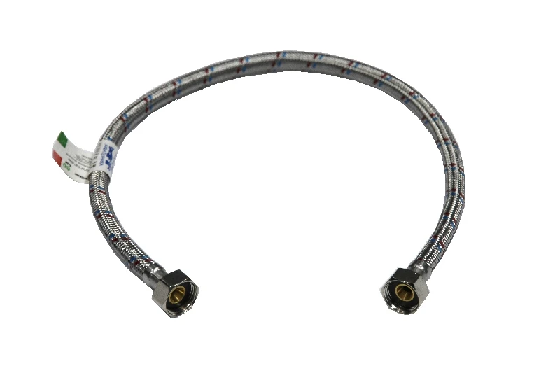 Подводка гибкая Aquatechnica RF F1/2&quotxF1/2&quot-1800 DN8 INOX E нерж. | Plumbing Hoses