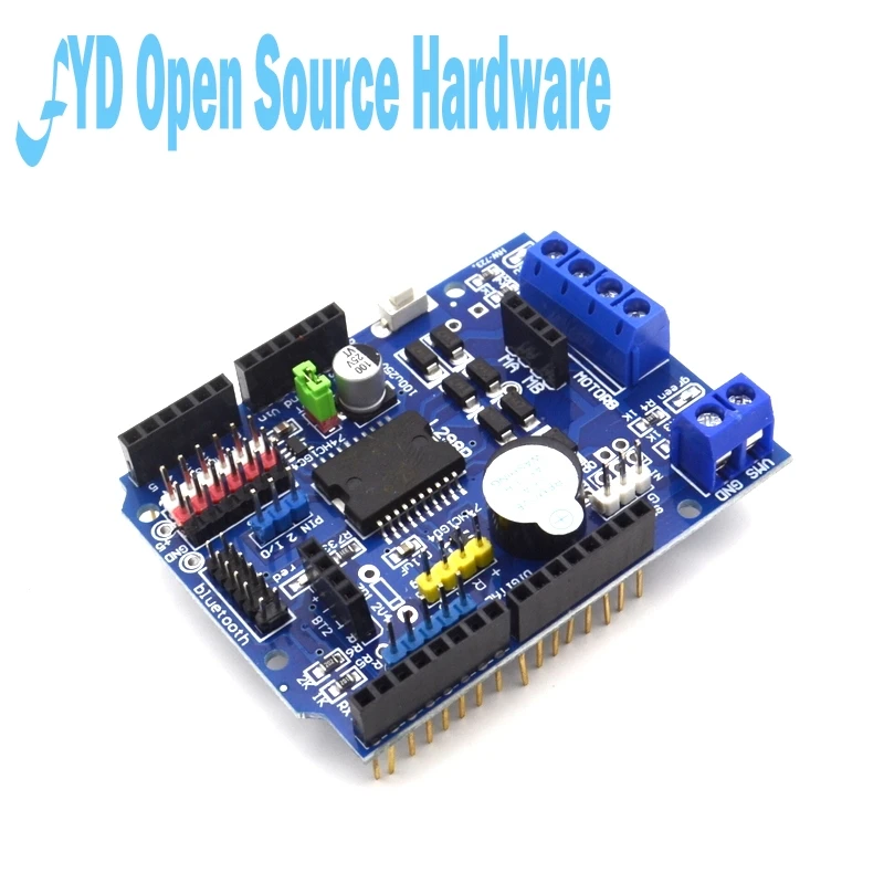 Моторный Щит L298P для совместимого с arduino MEGA 2560|motor shield|mega drivearduino motor shield |