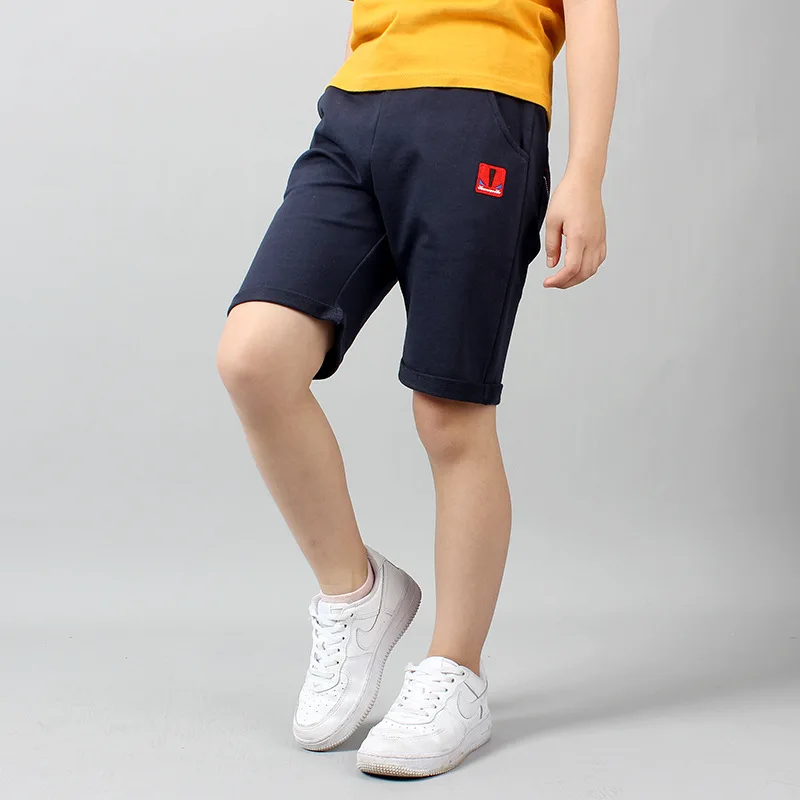 

Summer 2021 new children's pants, boys' pants, big children's cotton casual five-point pants, children's pants