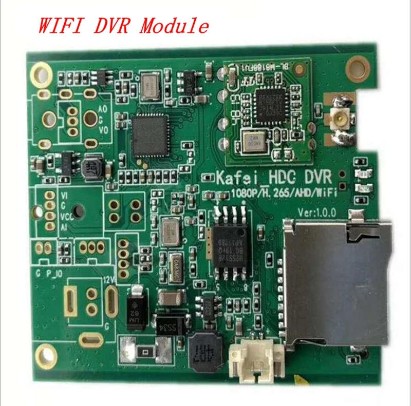 1 канал Мини AHD/TVI/CVI HDC DVR Wifi сетевая камера Мобильный H.265 система видеонаблюдения AHD
