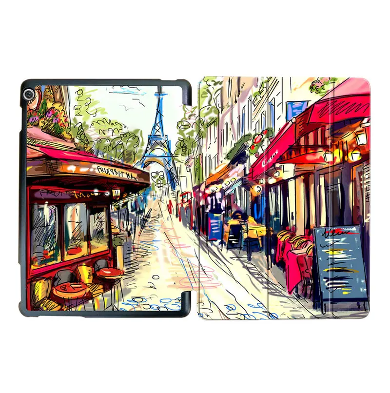 HW03 Чехол Sanmubaba для huawei MediaPad M3 Lite 10 BAH-W09 BAH-AL00 10,1 ''PU кожаный флип-стенд смарт-чехол Защитный чехол для планшета - Цвет: HW03