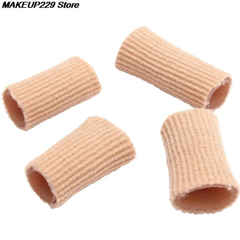 2x15 см гелевые хлопковые носки для пальцев ног колпачки блистерные мозоли защита