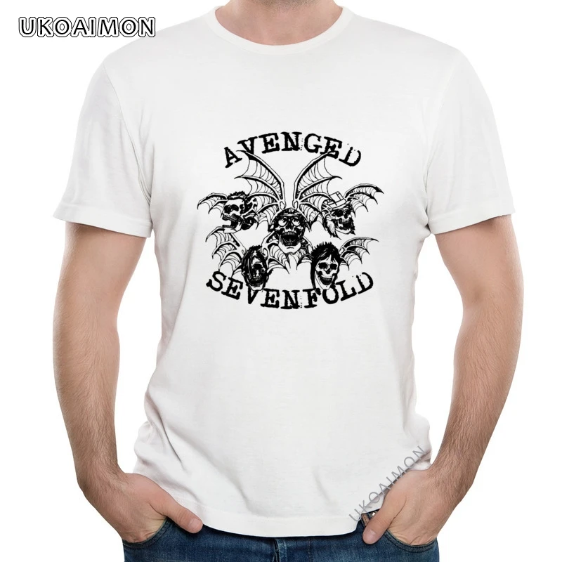

Новый бренд Avenged Sevenfold, облегающие классические футболки для фитнеса, хлопковые футболки из 100% хлопка, модные хипстерские футболки Faddish