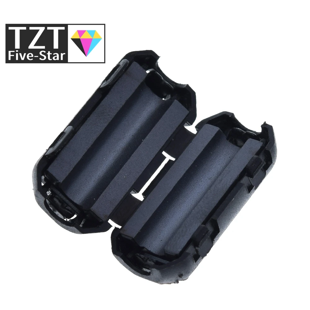 5 мм клип на Ферритовое кольцо ядро подавитель шума для EMI RFI Клип кабель активные