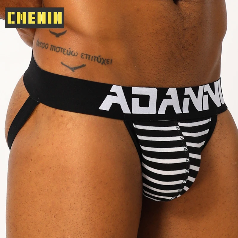 Мужские трусы стринги джоки темно синие Тонги и G сексуальное нижнее белье для