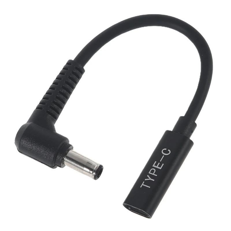 

Super Bargain Type C Female to DC 5.0x1.0mm for Laptop Charging Cable Irreplaceable Power Extension Cord Charging Cable