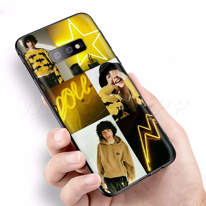 Webbedepp Финн Wolfhard чехол для Samsung Galaxy S7 S8 S9 S10 Plus Edge Note 10 8 9 A10 A20 A30 A40 A50 A60 A70|Бамперы| |