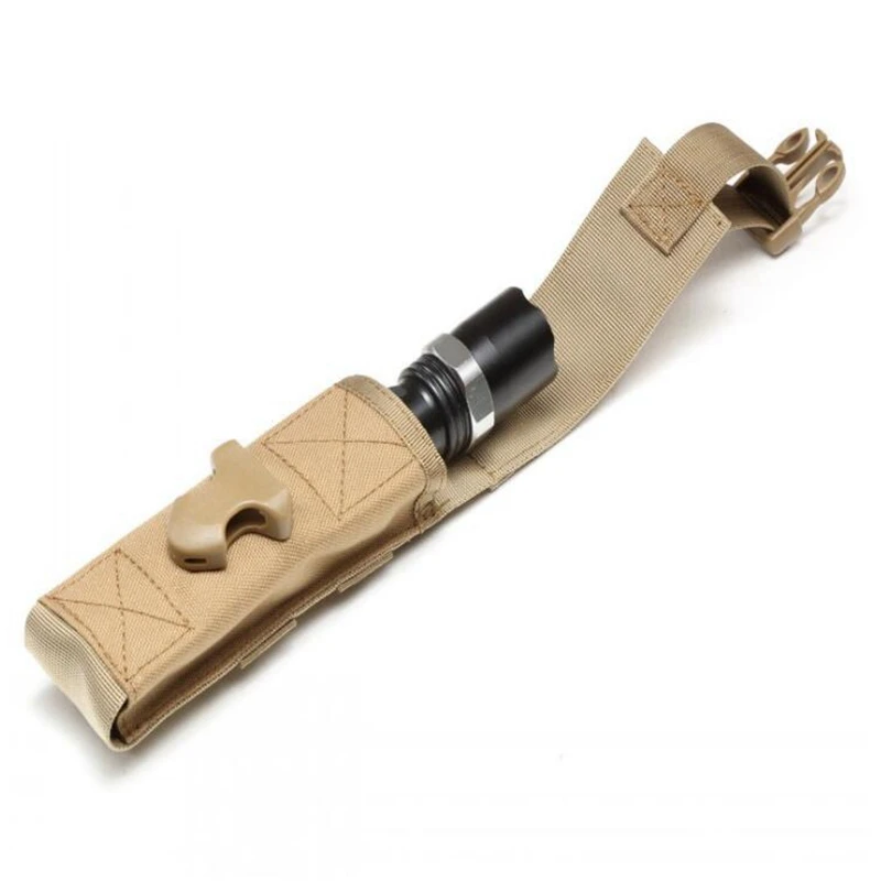 Водонепроницаемый тактический портативный фонарик Сумка нейлоновая