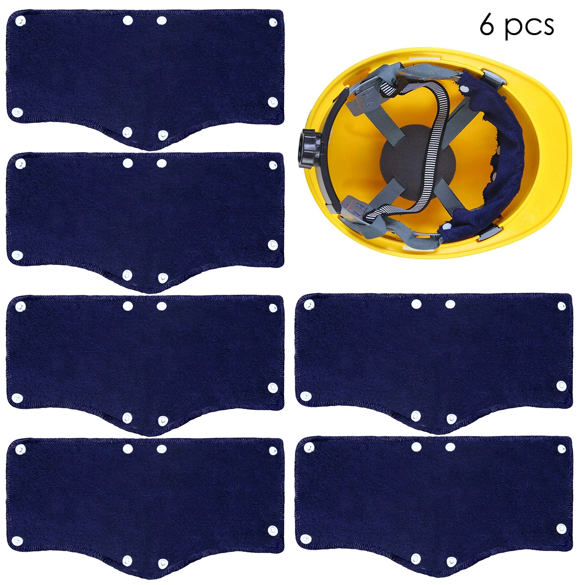 

Прямая поставка 6 шт./лот твёрдый головной убор повязка моющаяся твёрдый головной убор подкладка защелкивающаяся жесткая шляпа повязки