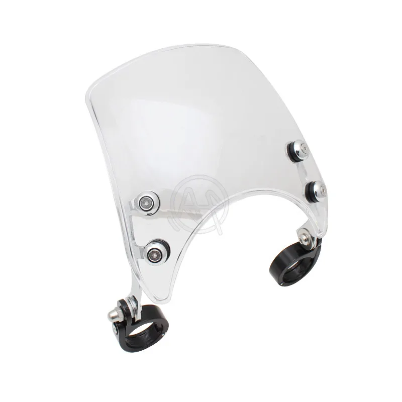 Мотоциклетная круглая фара ABS ветровые дефлекторы ветрового стекла 39-41 мм