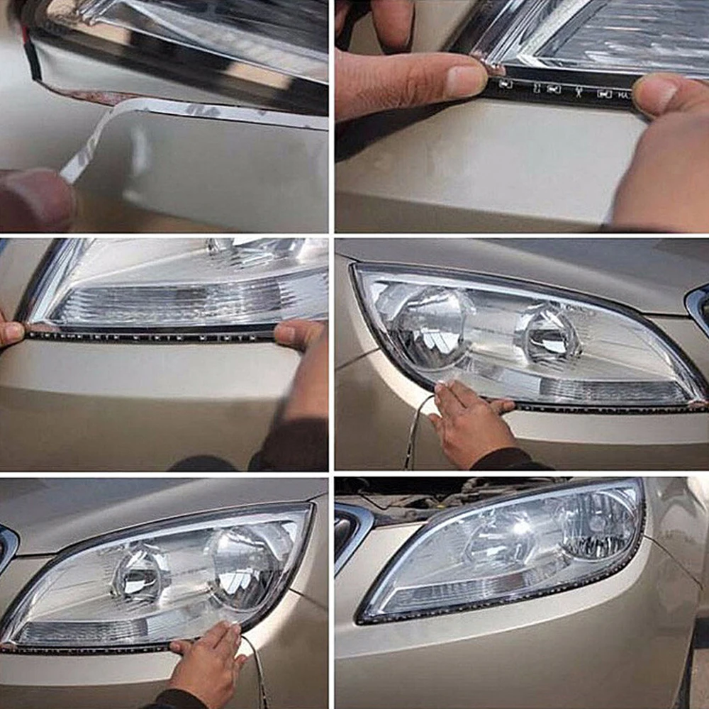 1 Светодиодная лента для стайлинга автомобиля 30 см Volkswagen Multivan T5 T6 Caravelle GOLF B5 B6 B7 CC
