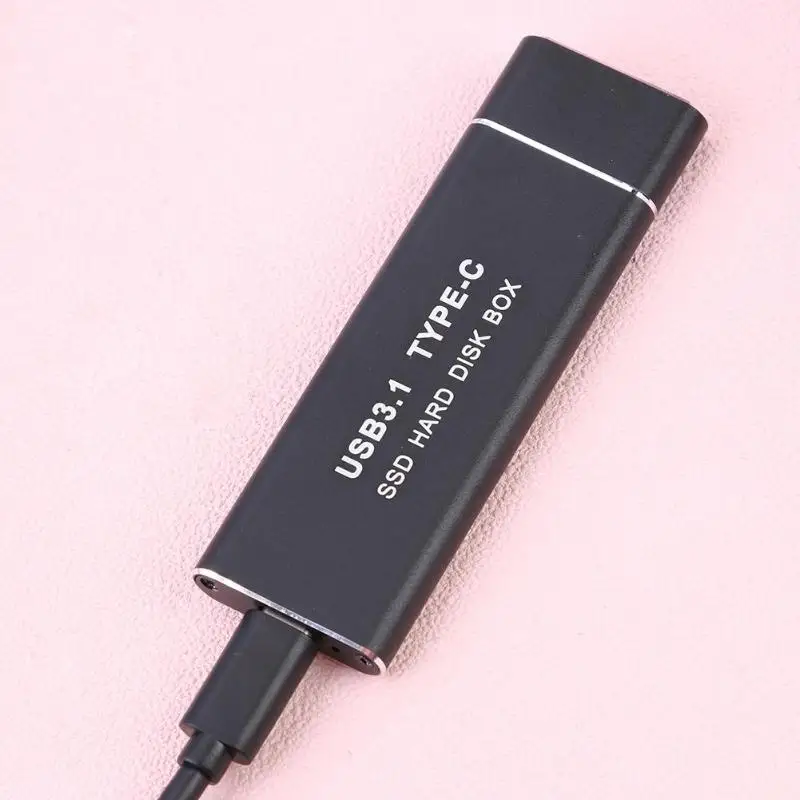 Vktech M2 корпус жесткого диска ssd-бокс USB3.1 type C к M.2 адаптер NGFF внешний жесткий диск корпус мобильного SSD корпус HDD корпус