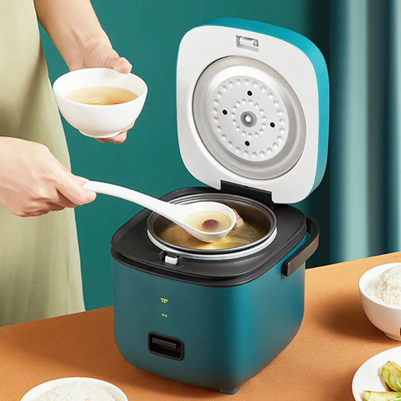 

Mini Electric Rice Cooker 1.2L Small 1-2 Person Rice Cooker Household Intelligent Kitchen Small Household Appliances Cooker