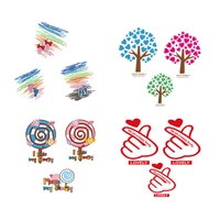 patches for clothes mom diy for parent child thermo stickers t shirt washable heat transfer mom baby parches iron on transfer