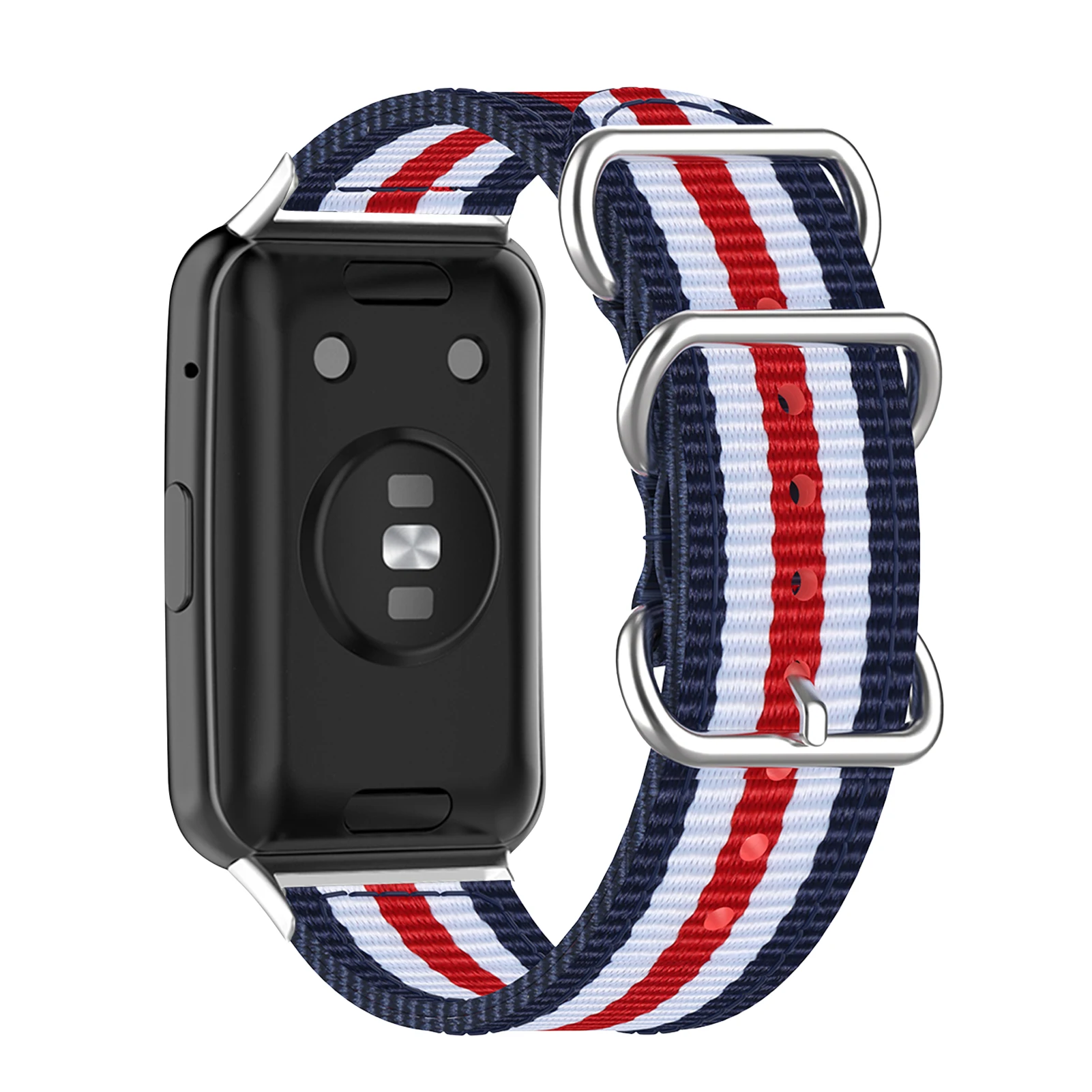 

Comfortable Canvas Watch Band For HUAWEI WATCH FIT Smartwatch Replacement Wristband Breathable Smart Watch Wrist Strap with Tool